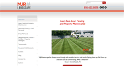 Desktop Screenshot of mjrlandscape.com